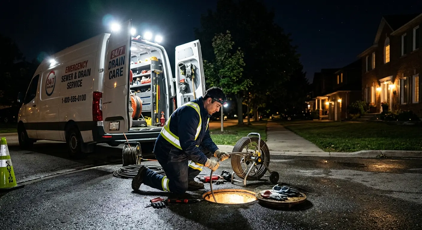 Sewer Line Repair in Franklin, OH
